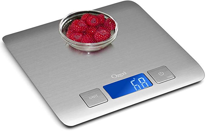 Zenith Professional Digital Kitchen Scale in Ultra Refined Stainless Steel