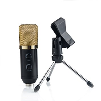 CO-Z BM-800 Condenser Studio Recording Microphone (Professional Studio Mic)