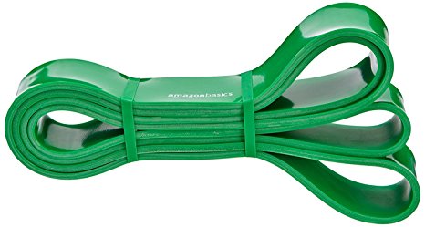 AmazonBasics Resistance and Pull Up Band (Resistance 50-125 LBs), 1 3/4"