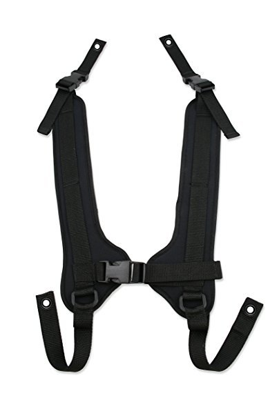 Rehabilitation Advantage Wheelchair Chest Harness with Front Quick Release Buckle