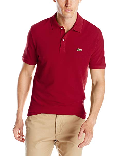 Lacoste Men's Classic Pique Slim Fit Short Sleeve Polo Shirt, PH4012-51