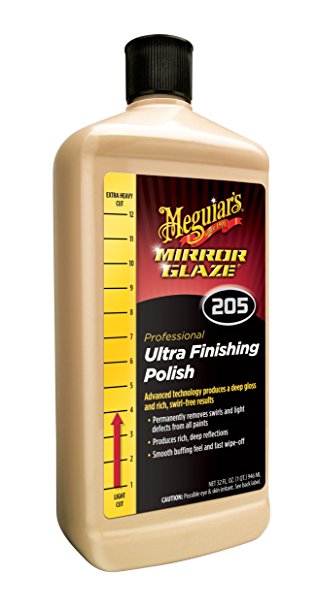 Meguiar's M205 Mirror Glaze Ultra Finishing Polish - 32 oz.