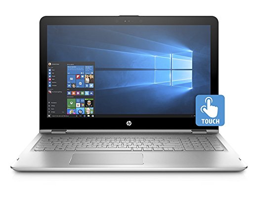 2018 HP ENVY x360 15.6" Full HD Convertible Touchscreen Laptop Computer, Intel Core i7-7500U up to 3.5GHz, 8GB RAM, 256GB SSD, WIFI, HDMI, Bluetooth, USB 3.1, Silver, Windows 10