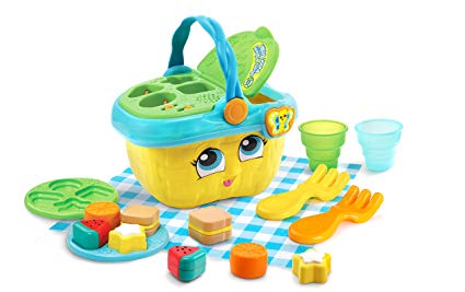 LeapFrog Shapes & Sharing Picnic Basket (Frustration Free Packaging), Yellow