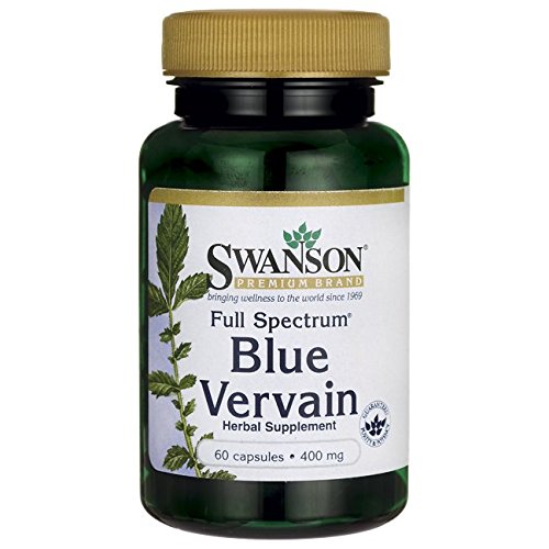 Swanson Full Spectrum Blue Vervain 400 mg 60 Caps