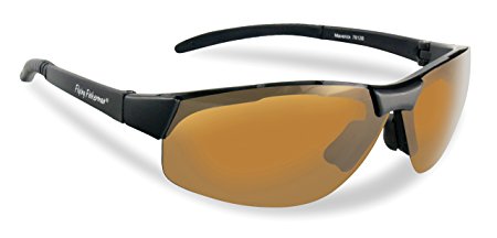 Flying Fisherman Maverick Polarized Sunglasses (Matte Black Frame