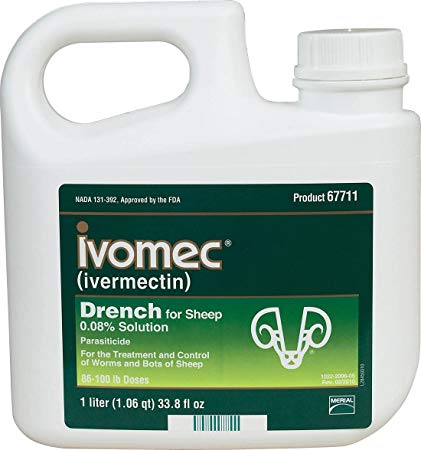 Merial 140921 Ivomec Parasiticide Drench for Sheep, 1 Liter