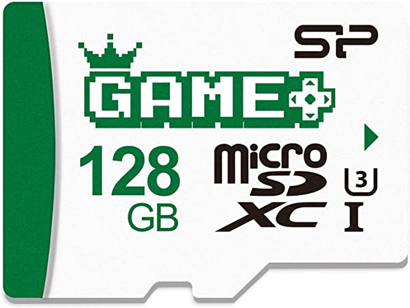 Silicon Power 128GB SDXC Micro SD Card Nintendo-Switch Memory Card with Adapter, Write Speed 80MB/s