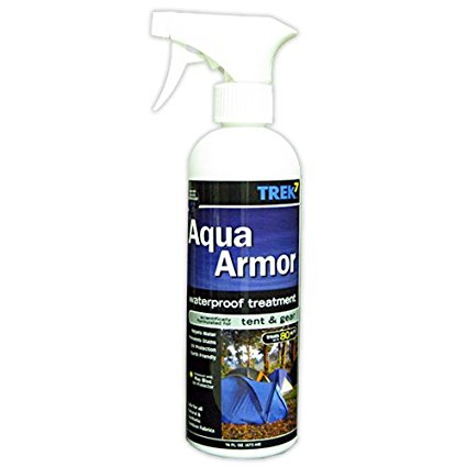 Aqua Armor Fabric Waterproofing Spray for Tent & Gear, 16 Oz by Trek
