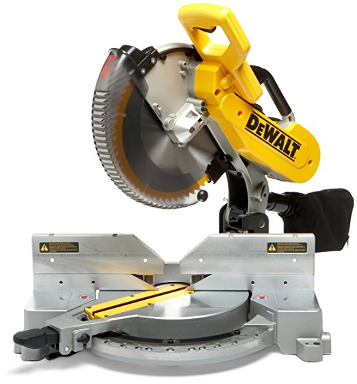 Factory-Reconditioned DEWALT DW716R 15 Amp Double-Bevel Compound Miter Saw