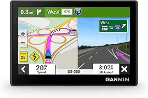 Garmin Drive™ 53 with Traffic, GPS Navigator, High-Resolution Touchscreen, Simple On-Screen Menus and Easy-to-See Map, Driver and Traffic Alerts (Renewed)