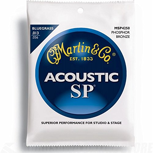 C.F. Martin & Co. MSP4250 Phosphor Bronze Acoustic Guitar Strings, Medium