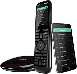 Logitech Harmony Elite Remote Control, Hub and App, Ultimate Control and Seamless Device Integration