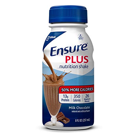 Ensure Plus Nutrition Shake, Milk Chocolate (Pack of 16)