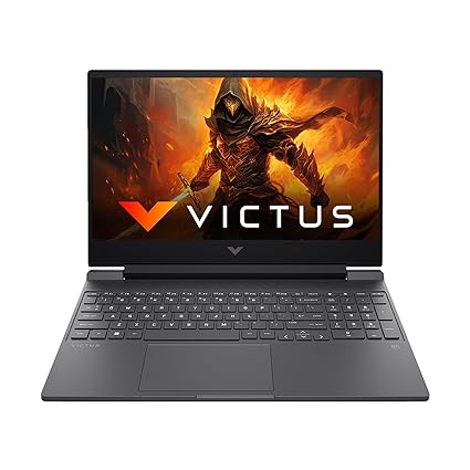 HP Victus Gaming Laptop Intel® Core™ i5-12450H, 15.6inch(39.6cm),16GB DDR4, 512GB PCIe, NVIDIA® GeForce RTX™ 2050 GPU,FHD,MSO,Mica Silver,B&O,Dual Speakers,Win 11,2.37 kg,15-fa1099TX