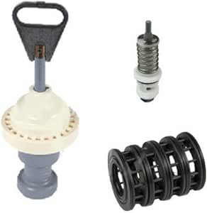 Fleck 5600 softener valve rebuild kit includes piston 60102-00 seals spacers 60125 brine valve 60032 by Fleck