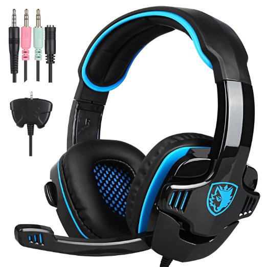 SADES SA-708 GT Universal Gaming Headset with Microphone - Retail Packaging