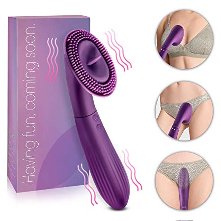 CHEVEN Clitoral Licking Tongue Vibrator, G Spot Clit Dildo Vibrators for Women with Oral Sex Fun & Vibration, Waterproof Clitoral G Spotter Nipple Stimulator Toys Adult Sex Toys for Women and Couples