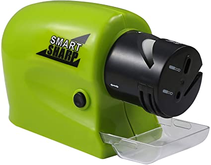 Multifunction Electric knife Sharpener for Chef Knives,Scissors,Screwdrivers and Household Tools (green)