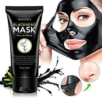 SILKSENCE Blackhead Remover Mask, Deep Cleansing Purifying Peel Off Black Mask (50ml)