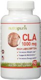 BEST CLA Supplement For Weight Loss - 1 Conjugated Linoleic Acid Diet Pills For Women And Men - CLA Safflower Supplement - CLA Safflower Oil - 90 Rapid Release 1000mg CLA Softgels - 100 Guaranteed