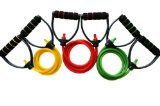 DynaPro Direct Exercise Resistance Bands - Gym Quality Fitness Bands - Perfect for any Home Fitness Training Program - Workout Abs Arms Legs and Back Resistance Band Individual or Set of 3