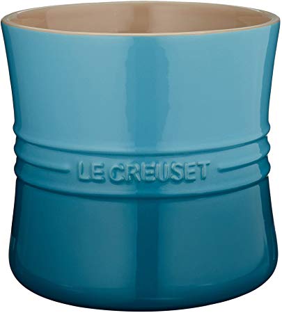 Le Creuset PG1003-17 Stoneware Utensil Crock, 2 3/4-Quart, Caribbean