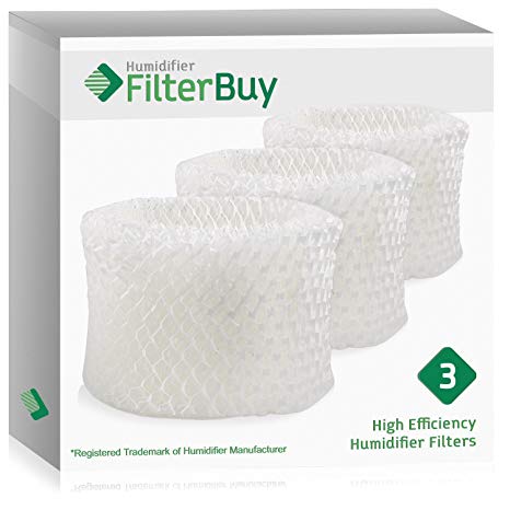 3 - FilterBuy Honeywell HAC-504 Humidifier Filter Replacment. Designed by FilterBuy to fit Honeywell HCM-600, HCM-710, H