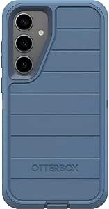 OtterBox Samsung Galaxy S24 Plus (Only) - Defender Series Case - Baby Blue Jeans - Case Only - Screenless - Rugged & Durable - with Port Protection - Microbial Defense Protection, Non-Retail Packaging