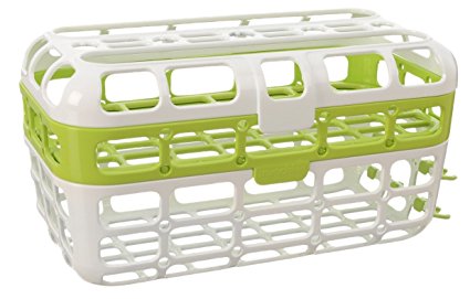 Munchkin High Capacity Dishwasher Basket, Green