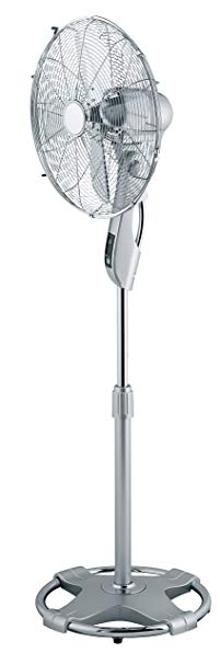 Honeywell HS-1040RE Chrome Pedestal Fan with Remote Control