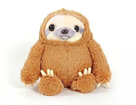 YunNasi Baby Sloth Plush Stuffed Animal Toy 15.7'' Brown