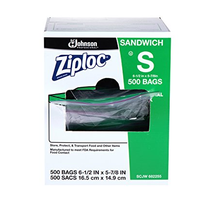 Ziploc Sandwich bag 500 ct