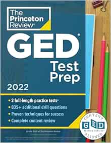 Princeton Review GED Test Prep, 2022: Practice Tests   Review & Techniques   Online Features (2022) (College Test Preparation)