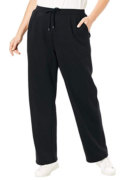 Woman Within Women's Plus Size Better Fleece Sweatpant