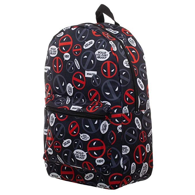 Marvel Deadpool Bag Sublimated Backpack