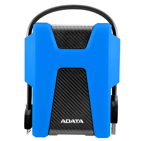 ADATA HD680 2TB Military-Grade Shock-Proof External Portable Hard Drive Blue (AHD680-2TU31-CBL)