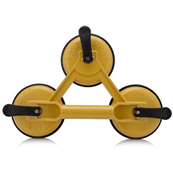 GAODESI Powerful Triple Plate Aluminum Glass Suction Cup Professional Puller Lifter Gripper Mover Sucker Pad Auto Tool