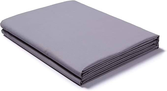 Vtom Cotton Duvet Cover for Weighted Blankets (60''x80'') - Dark Grey