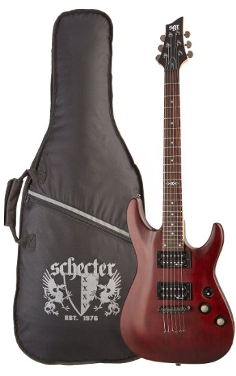 C-1 SGR by Schecter Beginner Electric Guitar -  Walnut Satin