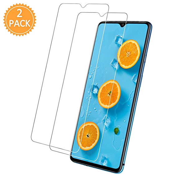 LQLY Screen Protector for OnePlus 7T (2 Pack), [Ultra Clear] [High Sensitive] [Anti-scratch] [Easy-install] Tempered Glass for OnePlus 7T