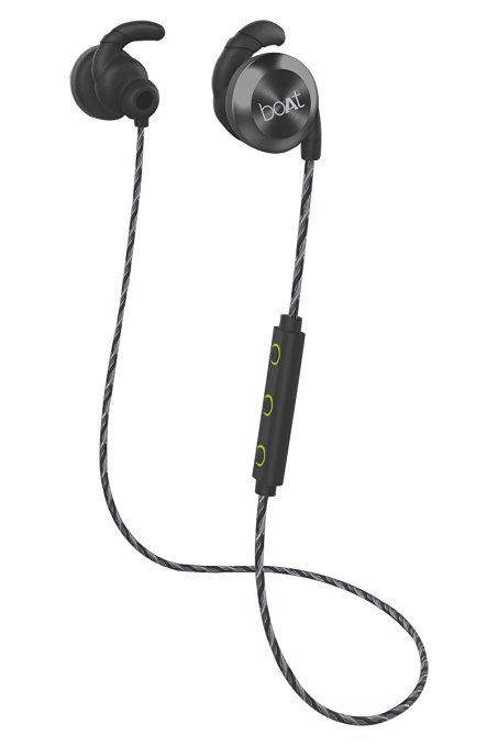 Boat Rockerz 230 In-Ear Bluetooth Headphone With Mic (Silver/Black)
