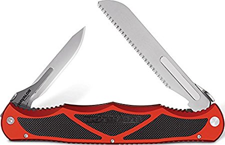 Havalon Knives 9004759 Hydra Double Blade Folding Knife, Brick Red