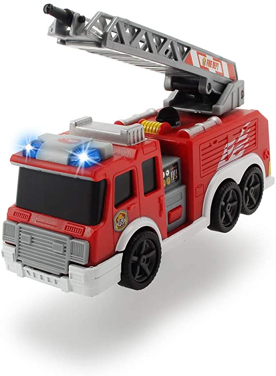 DICKIE TOYS Fire Truck Vehicle, Red