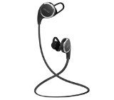 QCY QY8 Mini Bluetooth 41 Sweatproof Headphones Wireless Stereo Running Sports Gym Exercise Headsets with Microphone for iPhone iPad Samsung and Android Smartphone Black