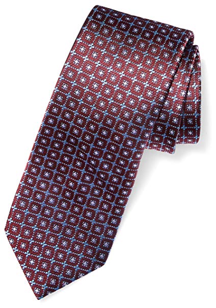 BUTTONED DOWN Men's Classic Silk 3" Necktie (27 Designs)