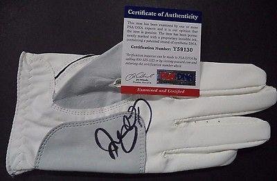 Rory Mcilroy Golf Star Signed Autographed Fj Golf Glove Coa Authentic - PSA/DNA Certified - Autographed Golf Equipment