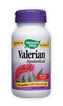 Nature's Way Valerian Standardized Extract Formula - 90 Capsules, 2 pack (image may vary)