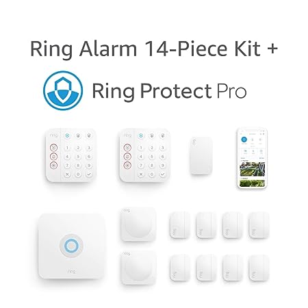 Ring Alarm 14-piece kit (2nd Gen)   Ring Protect Pro Plan with annual auto-renewal