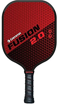 GAMMA New 2.0 Pickleball Paddles (Graphite and Fiberglass Composite Face, New Textured/Older Untextured Surface - Aramid Honeycomb Core, 7-8 oz)